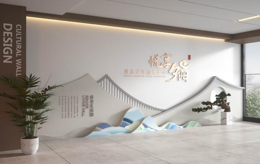 南昌企业文化logo形象墙设计制作：3月易达模版-2